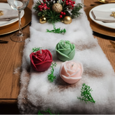 Mini Rose Candles (Pack Of 1)