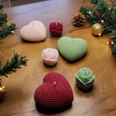 Decorative Heart Candles (Pack of 3)