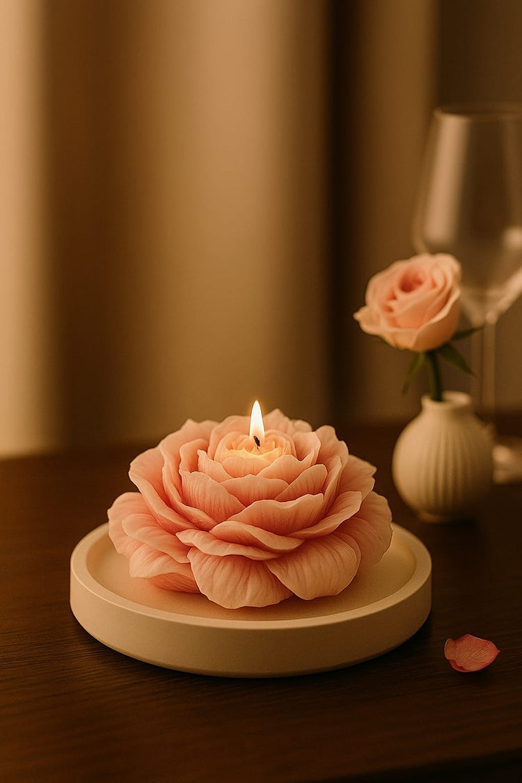 The Rose Peony Candle