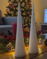 Christmas DIY Cone Shaped Candle (Pack of 1)