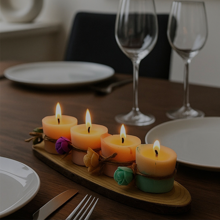 The DIY Concrete Candles